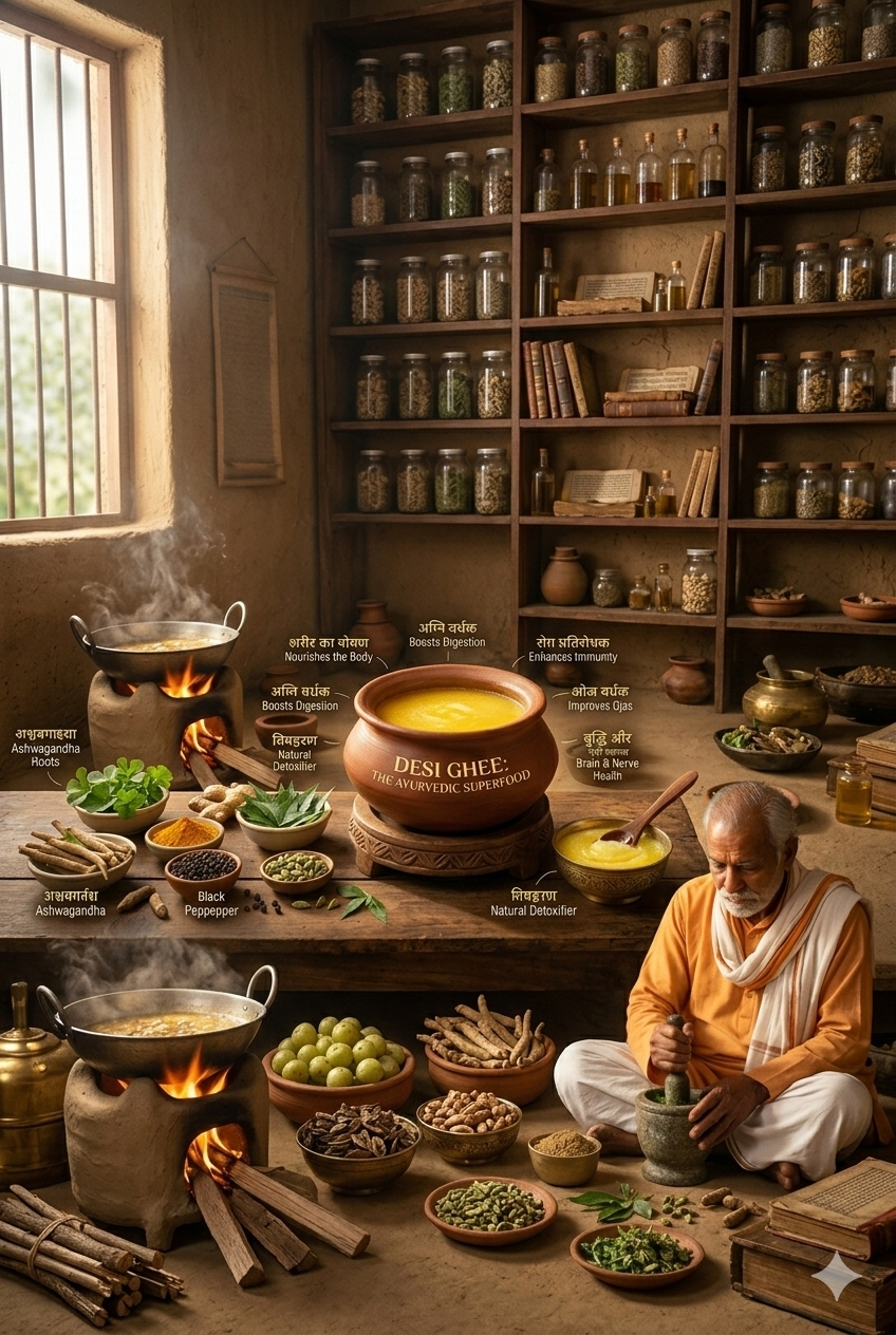 Why Desi Ghee Is a Superfood According to Ayurveda